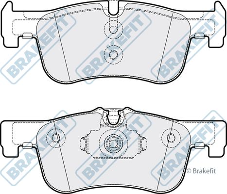 APEC BRAKING stabdžių trinkelių rinkinys, diskinis stabdys PD3291